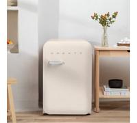 FRIDGE RETRO 107L - Frigorifero In Stile Retrò Bianco Panna