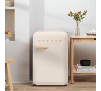 FRIDGE RETRO 107L - Frigorifero In Stile Retrò Bianco Panna
