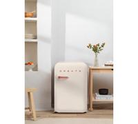 FRIDGE RETRO 107L - Frigorifero In Stile Retrò Bianco Sporco