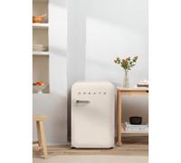 FRIDGE RETRO 107L - Frigorifero In Stile Retrò Bianco Sporco