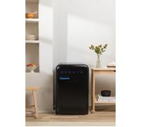 FRIDGE RETRO 107L - Frigorifero In Stile Retrò Nero