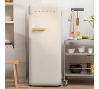 FRIDGE RETRO 281L - Frigorifero In Stile Retrò Bianco Panna