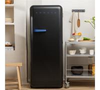 FRIDGE RETRO 281L - Frigorifero In Stile Retrò Nero