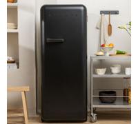 FRIDGE RETRO 281L - Frigorifero In Stile Retrò Nero