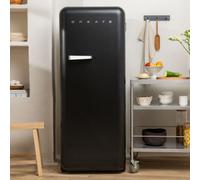 FRIDGE RETRO 281L - Frigorifero In Stile Retrò Nero