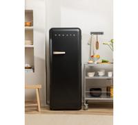 FRIDGE RETRO 281L - Frigorifero In Stile Retrò Nero