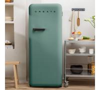 FRIDGE RETRO 281L - Frigorifero In Stile Retrò Nero