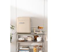 FRIDGE RETRO 48L - Frigorifero In Stile Retrò Argento