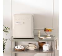 FRIDGE RETRO 48L - Frigorifero In Stile Retrò Bianco Panna