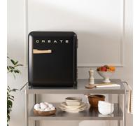 FRIDGE RETRO 48L - Frigorifero In Stile Retrò Nero
