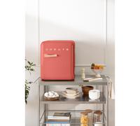 FRIDGE RETRO 48L - Frigorifero In Stile Retrò Oro Rosa
