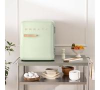 FRIDGE RETRO 48L - Frigorifero In Stile Retrò Verde Pastello