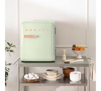 FRIDGE RETRO 48L - Frigorifero In Stile Retrò Verde Pastello