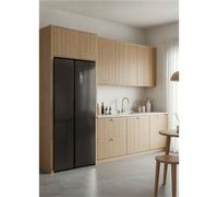 FRIDGE STUDIO SIDE BY SIDE 550 - Frigorifero Side By Side Da 550 Litri No Frost Nero