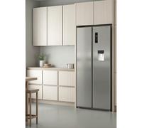 FRIDGE STUDIO SIDE BY SIDE 559 - Frigorifero Con Dispenser D'acqua Side By Side 559L Inox
