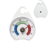 Fridge - Termometro - ABS, 2,56 x 2,13 in Fridge Temperature Monitor Design Energy-Saving | Calibro Temperatura Accurato Compatto Termometro Refrigeratore Freezer per cucinare, riporre a freddo, casa