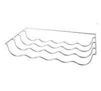 Fridgemaster Supporto Bottiglie Vino Cromato 5 Bottiglie 458 x 290mm