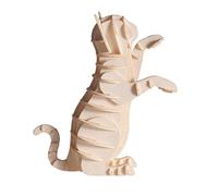 Fridolin 11636 modello di carta 3D - gatto bianco