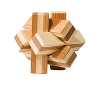 Fridolin - 17523 - Puzzle - Cervello Testa Bamboo - The Knot