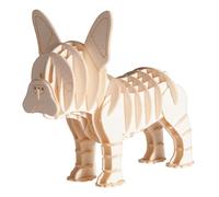 Fridolin Modello di carta 3D Bulldog