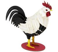 Fridolin Modello di carta 3D - Gallo colorato