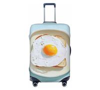 Fried Egg On Toast, copribagagli da viaggio elastico, antipolvere, antigraffio, adatto per valigie da 56-61 cm