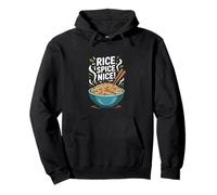 Fried Rice Spice Nice Hot Rice Felpa con Cappuccio