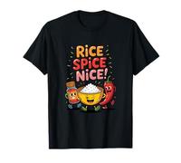 Fried Rice Spice Nice Hot Rice Maglietta