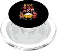 Fried Rice Spice Nice Hot Rice PopSockets PopGrip per MagSafe