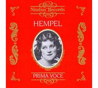 Audio Cd Frieda Hempel - Prima Voce 1910-1935