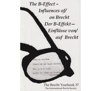 Friedemann J. Weidauer The Brecht Yearbook / Das Brecht-Jahrbuch 37 (Tascabile)