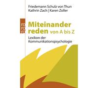 Friedemann Schulz von Thu Miteinander reden von A bis Z: Lexikon de (Tascabile)