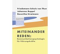 Friedemann Schulz von Thun J Kommunikationspsychologie für Führungs (Tascabile)