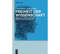 Friedemann Voigt Freiheit der Wissenschaft (Copertina rigida)