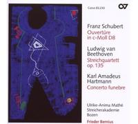 Frieder Bernius Ulrik Overture in C/string Quartet in F/concerto Funebre (M (CD)