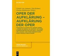 Frieder von Ammon Oper der Aufklärung - Aufklärung der Oper (Copertina rigida)