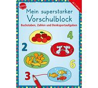 Friederike Barn Mein superstarker Vorschulblock. Buchstaben, Zahlen (Tascabile)