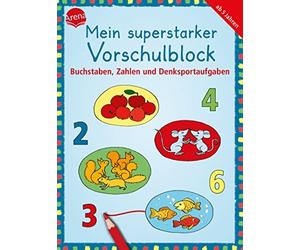 Friederike Barn Mein superstarker Vorschulblock. Buchstaben, Zahlen (Tascabile)
