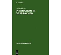 Friederike Jin Intonation in Gesprächen (Copertina rigida)