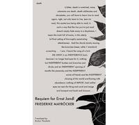 Friederike Mayrocker Requiem for Ernst Jandl (Copertina rigida) German List