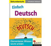 Friedhelm Heitmann Billur Einfach Deutsch: Elementares Wissen leicht (Tascabile)