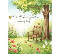 Friedlicher Garten coloring book