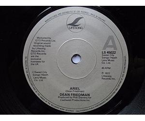 Friedman, Dean - Friedman, Dean Ariel 7" Lifesong LS45022 EX 1977