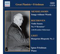 Friedman Ignaz - Sonata Per Violino N.9 Kreutzer