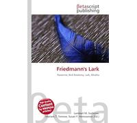 Friedmann's Lark: Passerine, Bird Anatomy, Lark, Mirafra