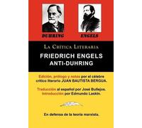 Friedrich Engels Karl Marx Juan Bautista Anti-Duhring de Friedrich (Tascabile)