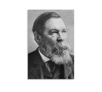 Friedrich Engels - Poster da parete in stile moderno, 30 x 45 cm
