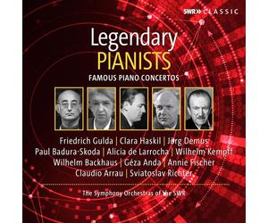 Friedrich Gulda Legendary Pianists: Famous Piano Concertos (CD) Box Set
