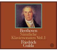 Friedrich Gulda NUOVO 3 CD (SHM-SACD) Beethoven Piano Sonatas Vol. 1 Japan OBI