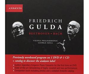 Friedrich Gulda Plays Beethoven & Bach [1 DVD & 1 CD]